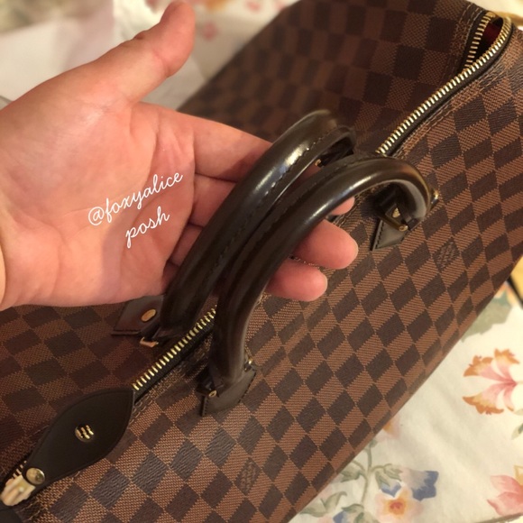Sold on Mercari! Louis Vuitton Speedy 35 - Picture 6 of 8